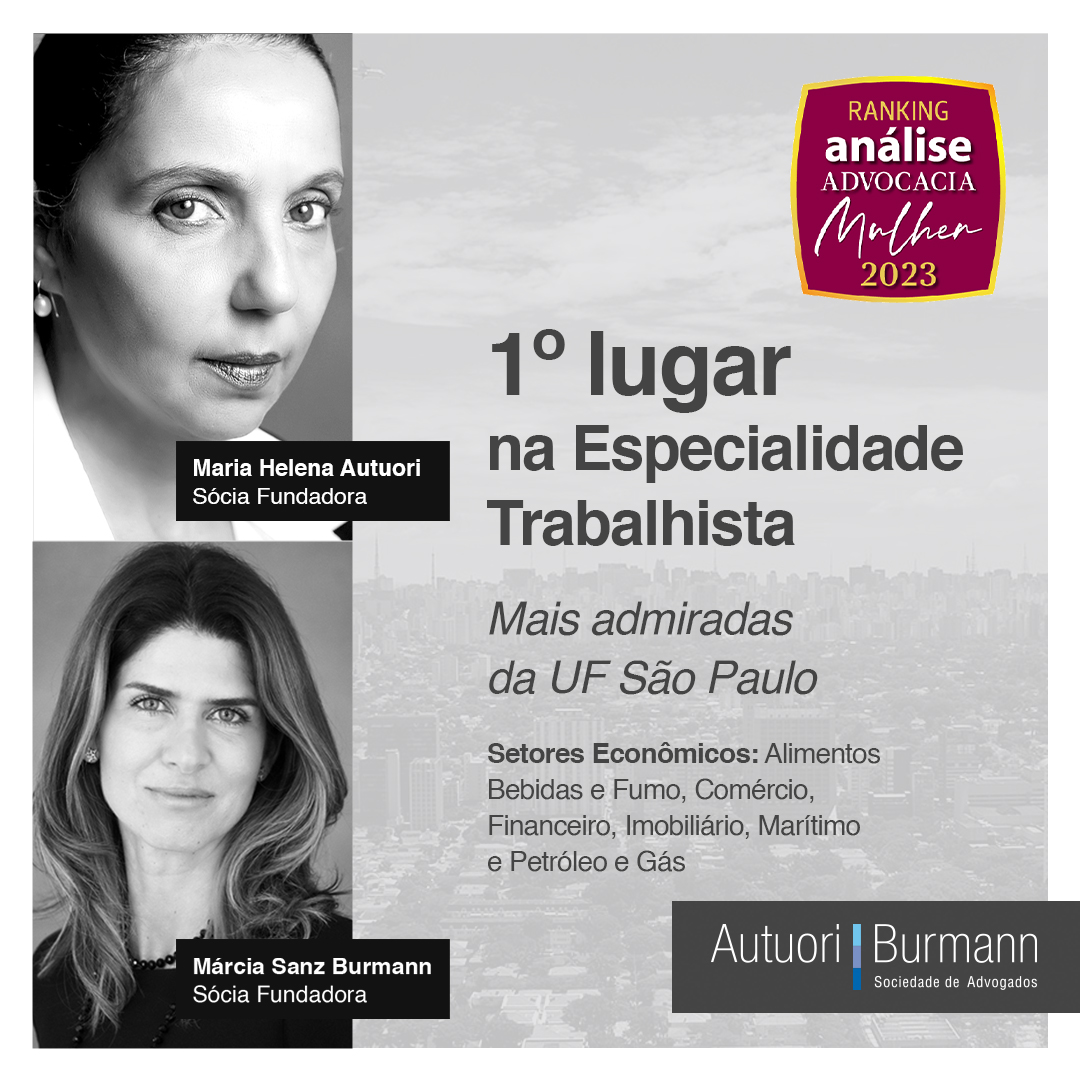 Maria Helena Autuori e Marcia Sanz Burmann
